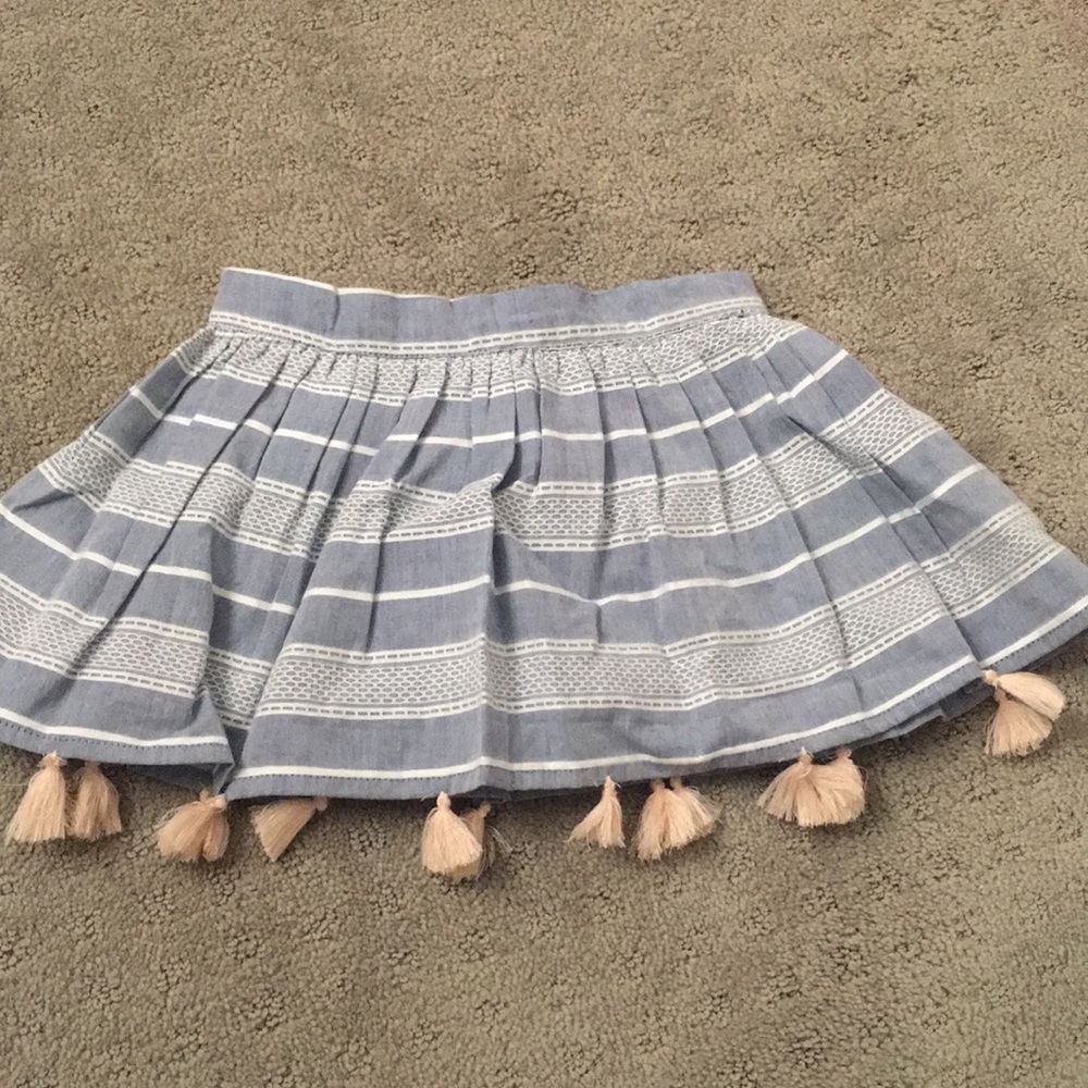 Tassel little girl skirt